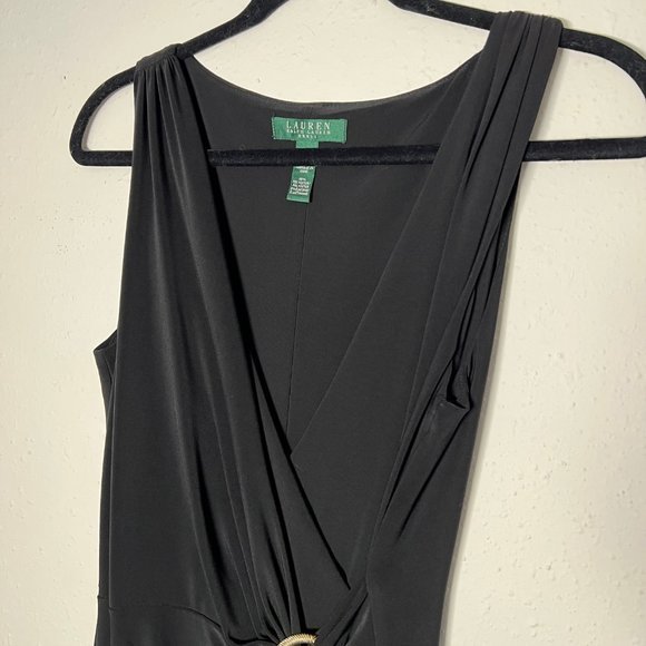 Lauren Ralph Lauren Midi Wrap-Style Dress - Picture 4 of 7